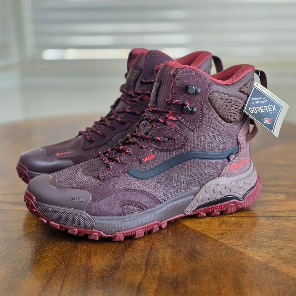 Vans MTE Crestline Gore-Tex Shoes Hiking Boots Chocolate Women's 10 Tactical New